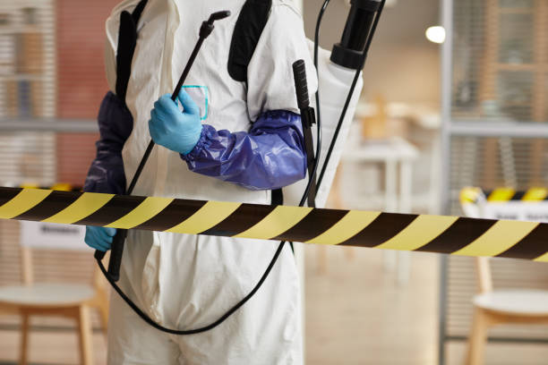 Professional Biohazard technician working in Nashville, IL